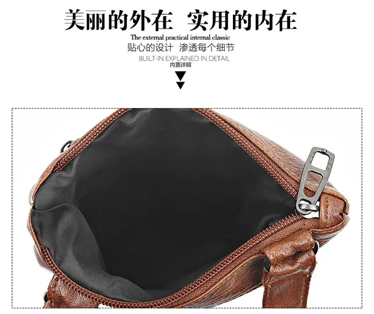 Black Crossbody Phone Bag with Shoulder Strap — feature 10