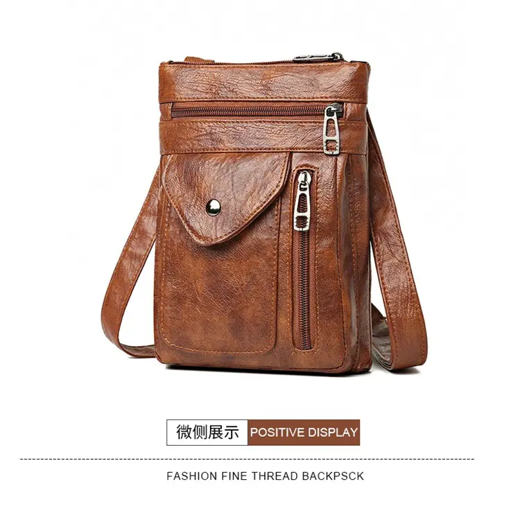 Black Crossbody Phone Bag with Shoulder Strap — feature 20