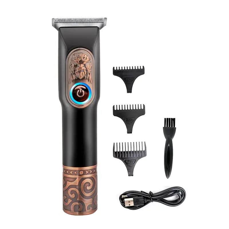 Retro Electric Hair Clipper with 5 Blades Set - Image 6