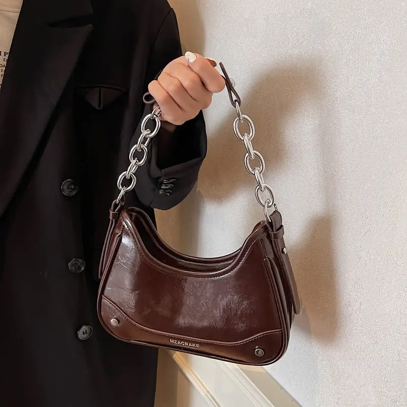 Black Chain Crossbody Bag for Women 2026 - Image 8