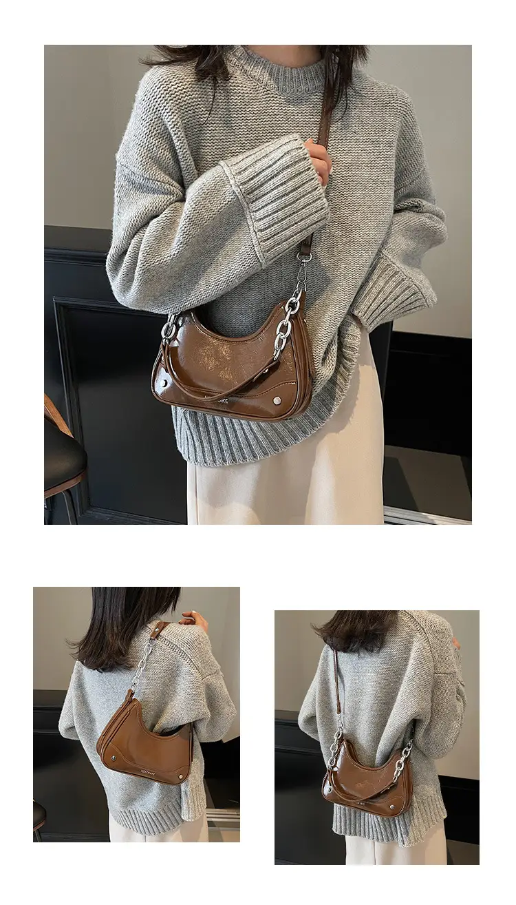 Black Chain Crossbody Bag for Women 2026 — feature 11