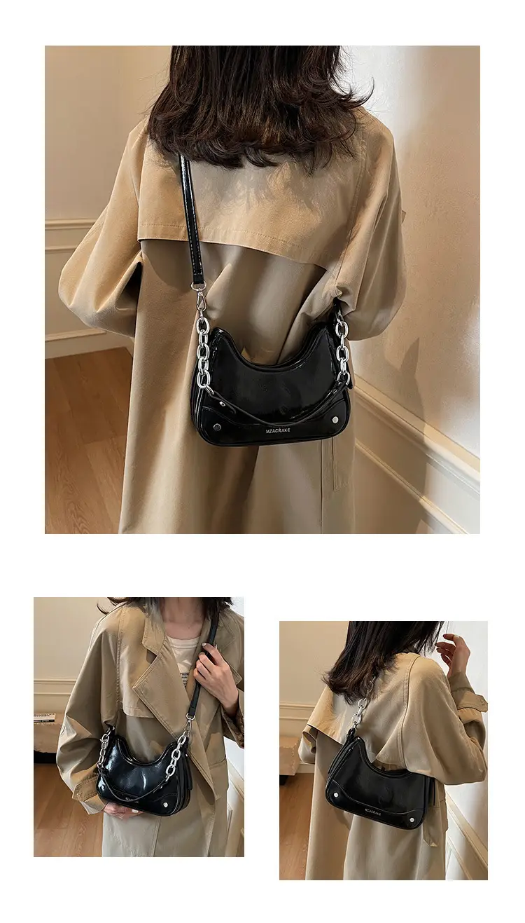 Black Chain Crossbody Bag for Women 2026 — feature 12