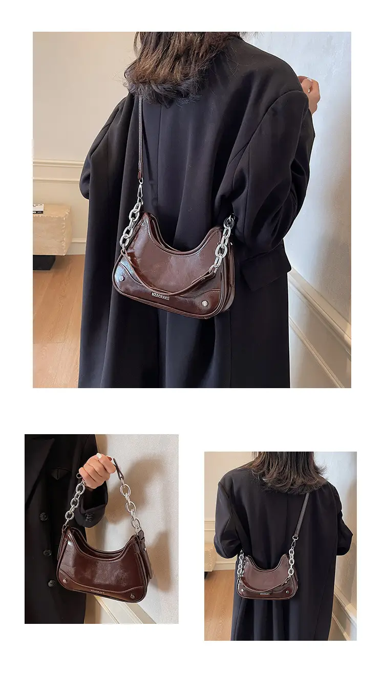 Black Chain Crossbody Bag for Women 2026 — feature 13