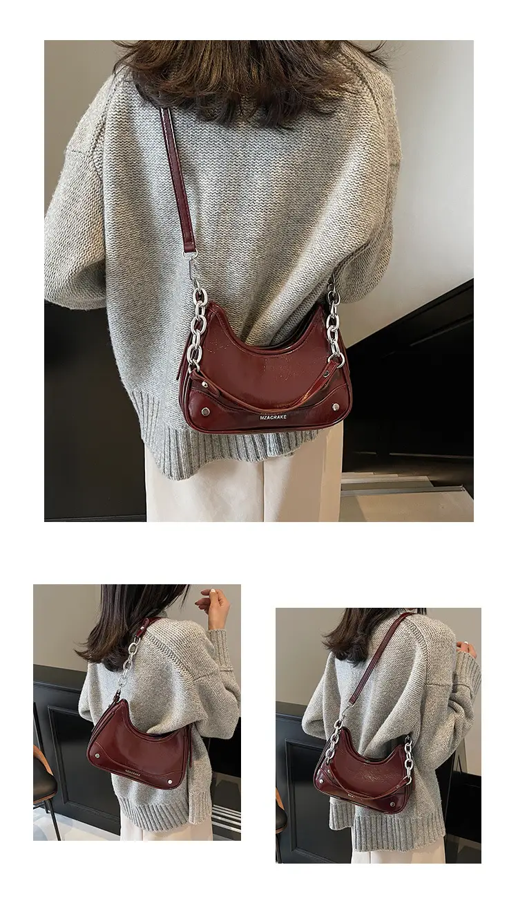 Black Chain Crossbody Bag for Women 2026 — feature 14