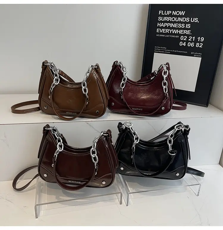 Black Chain Crossbody Bag for Women 2026 — feature 15