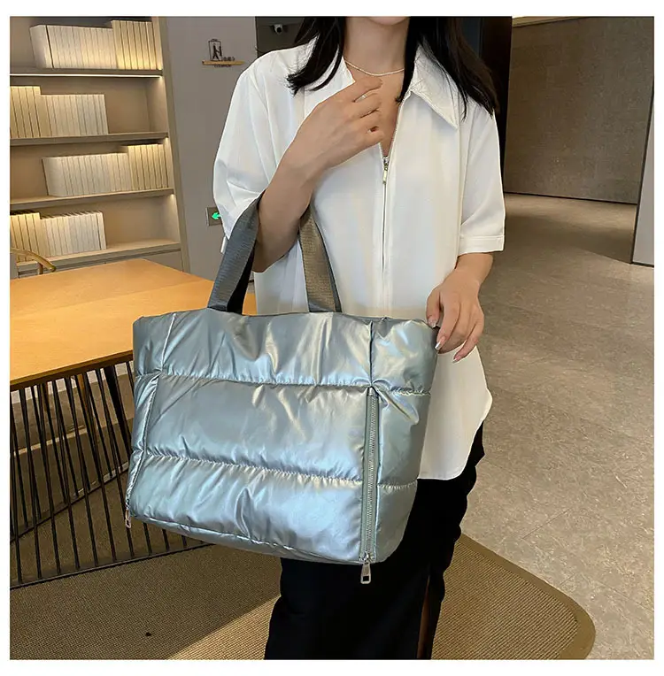 Silver Crossbody Bag for Women Travel Handbag — feature 14