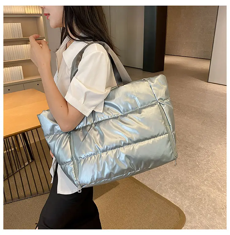 Silver Crossbody Bag for Women Travel Handbag — feature 15