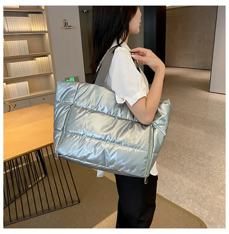 Silver Crossbody Bag for Women Travel Handbag — feature 16
