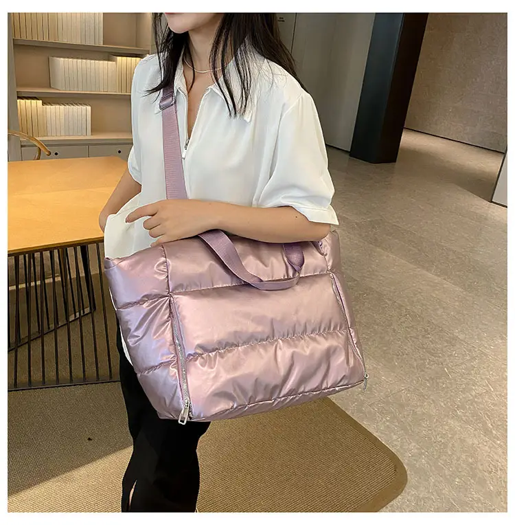 Silver Crossbody Bag for Women Travel Handbag — feature 18