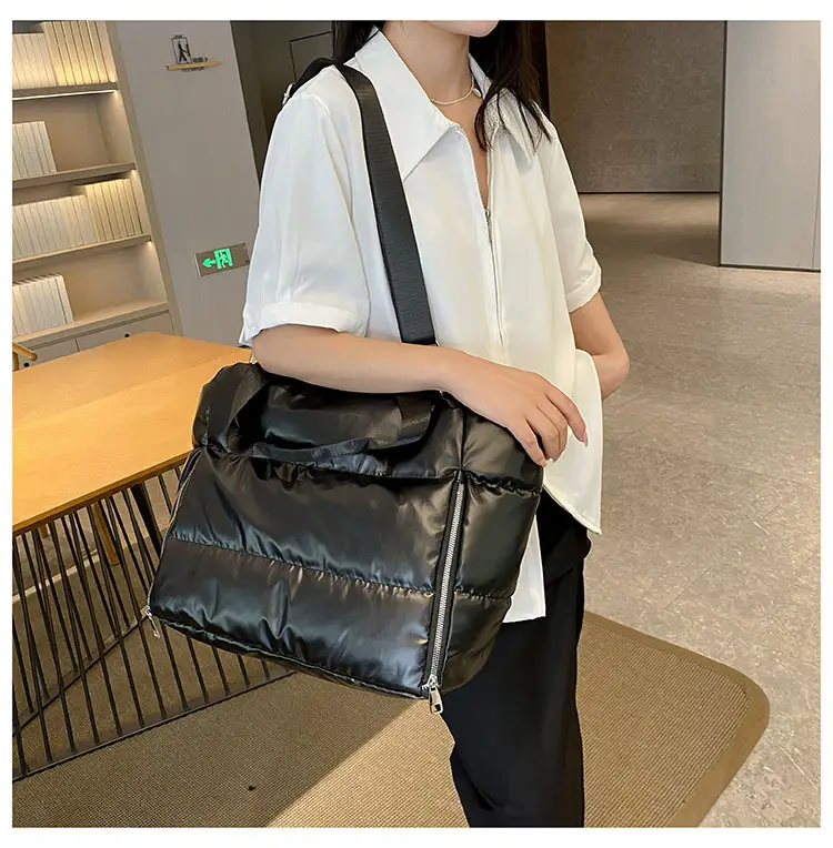 Silver Crossbody Bag for Women Travel Handbag — feature 24