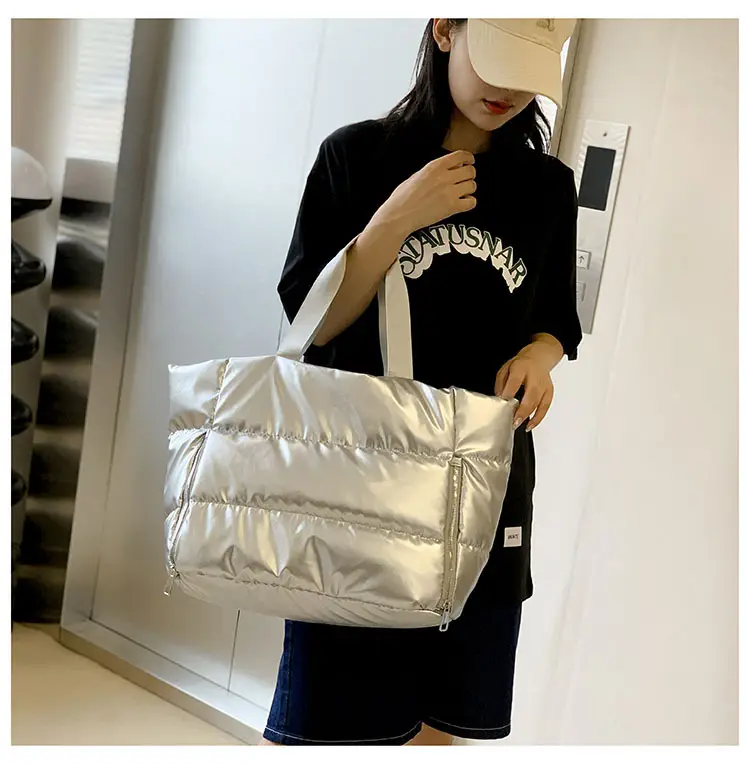 Silver Crossbody Bag for Women Travel Handbag — feature 36