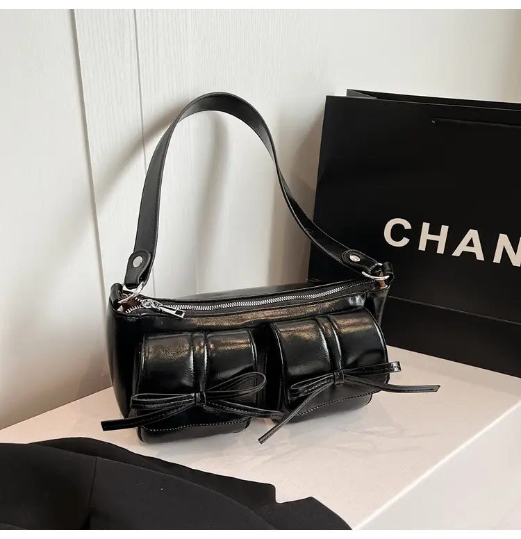 Women's Brown Bow Shoulder Crossbody Bag 2024 — feature 31