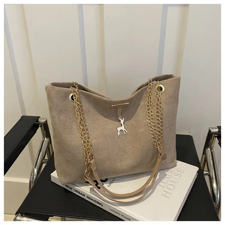 Women Matte Leather Shoulder Bag Brown 2026 — feature 10