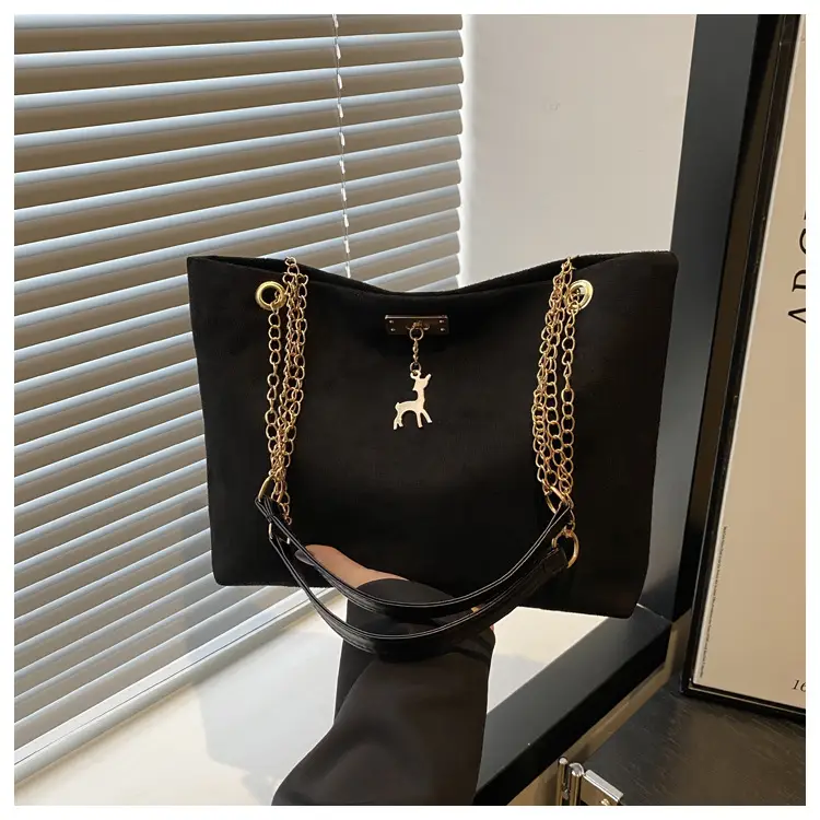 Women Matte Leather Shoulder Bag Brown 2026 — feature 16