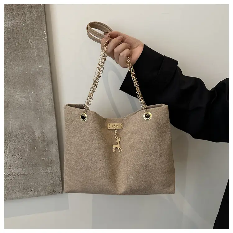 Women Matte Leather Shoulder Bag Brown 2026 — feature 22