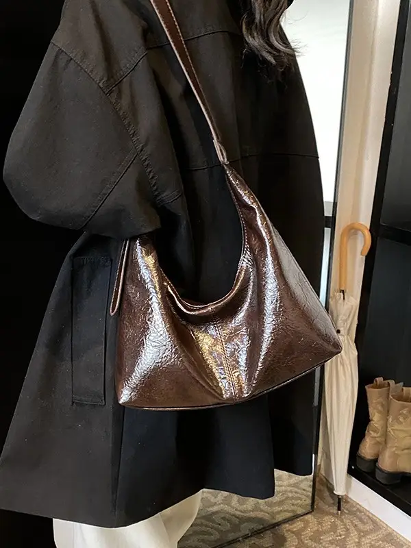 Brown Leather Crossbody Bag for Women 2026 - Image 5
