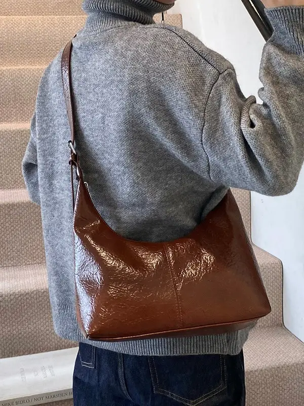 Brown Leather Crossbody Bag for Women 2026 - Image 7