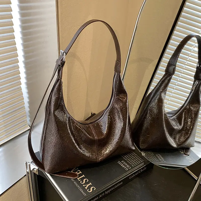 Brown Leather Crossbody Bag for Women 2026 - Image 3