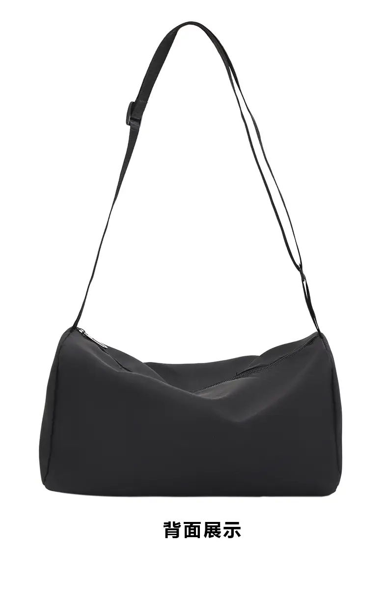 Men's Black Crossbody Travel Bag Lightweight Lightweight Travel Bag — feature 30