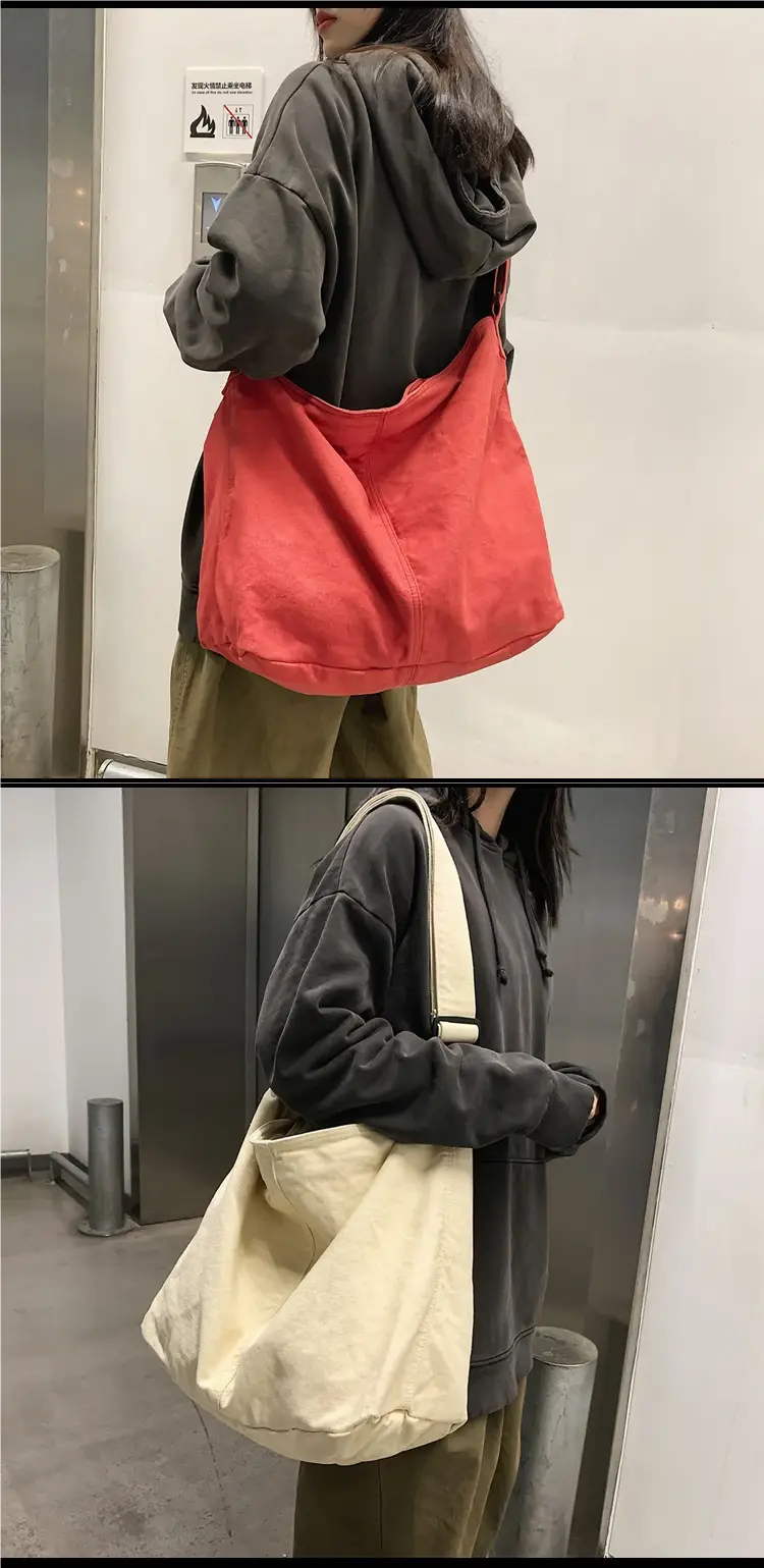 Green Canvas Crossbody Bag for College Students — feature 7