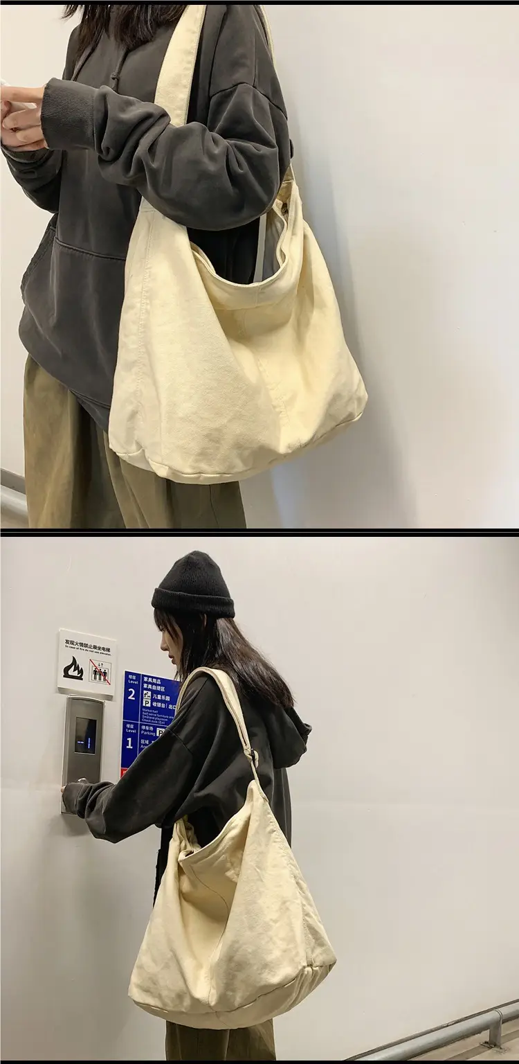 Green Canvas Crossbody Bag for College Students — feature 8