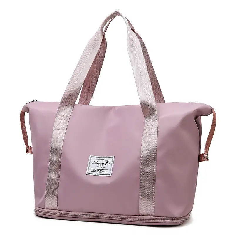 Women's Blue Travel Bag Large Capacity Portable Storage Bag - Image 15