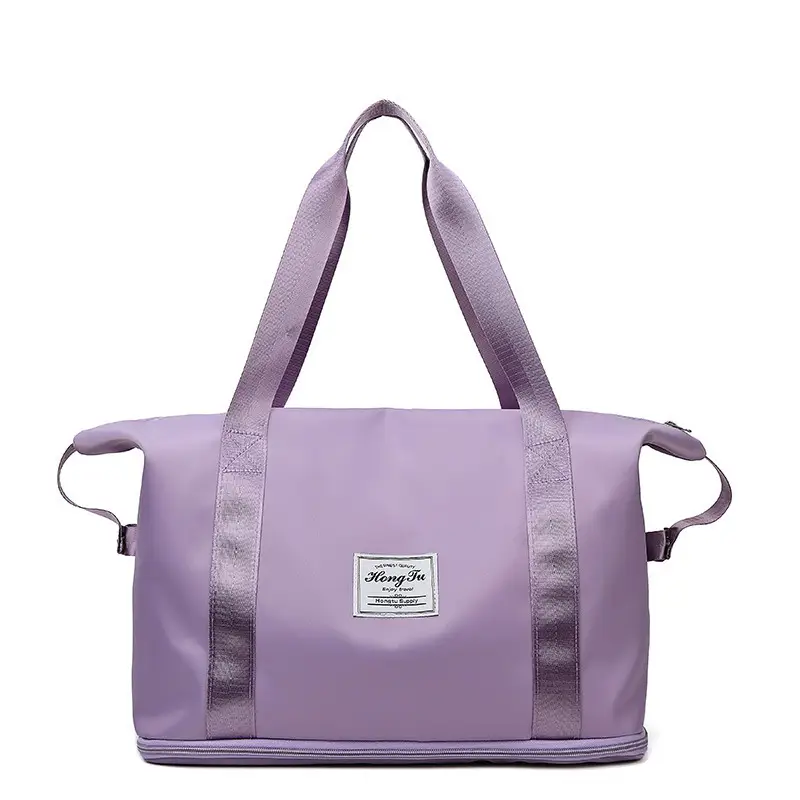 Women's Blue Travel Bag Large Capacity Portable Storage Bag - Image 2