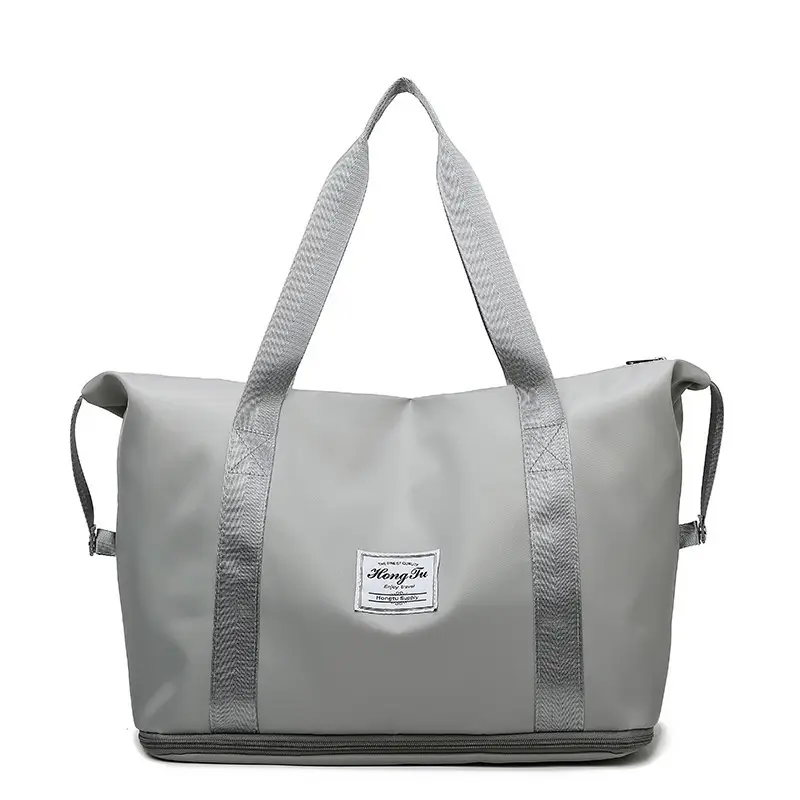 Women's Blue Travel Bag Large Capacity Portable Storage Bag - Image 6