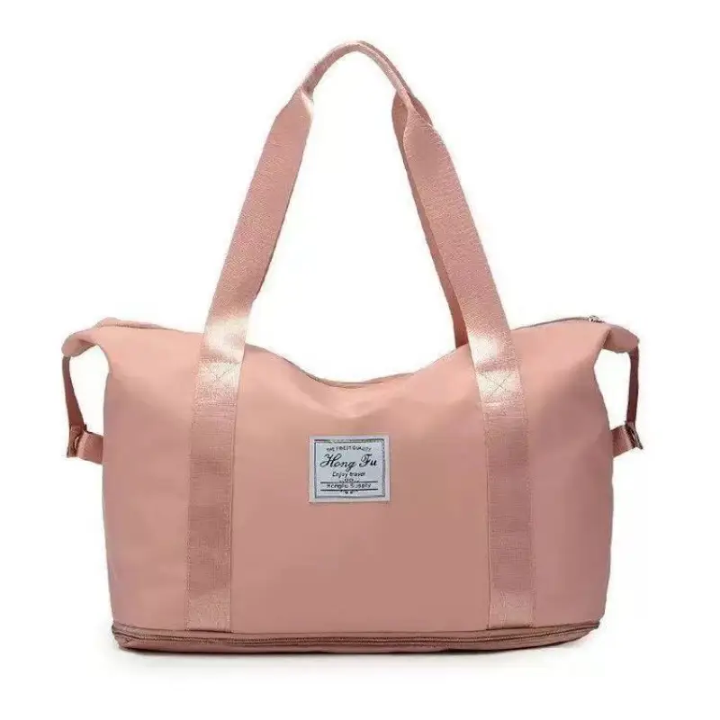Women's Blue Travel Bag Large Capacity Portable Storage Bag - Image 8