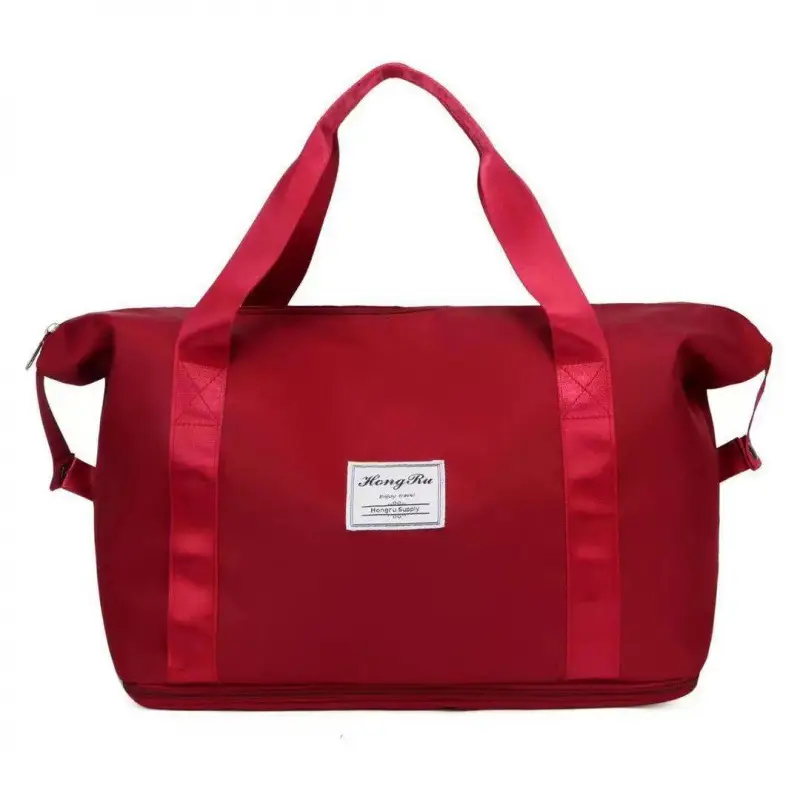 Women's Blue Travel Bag Large Capacity Portable Storage Bag - Image 9