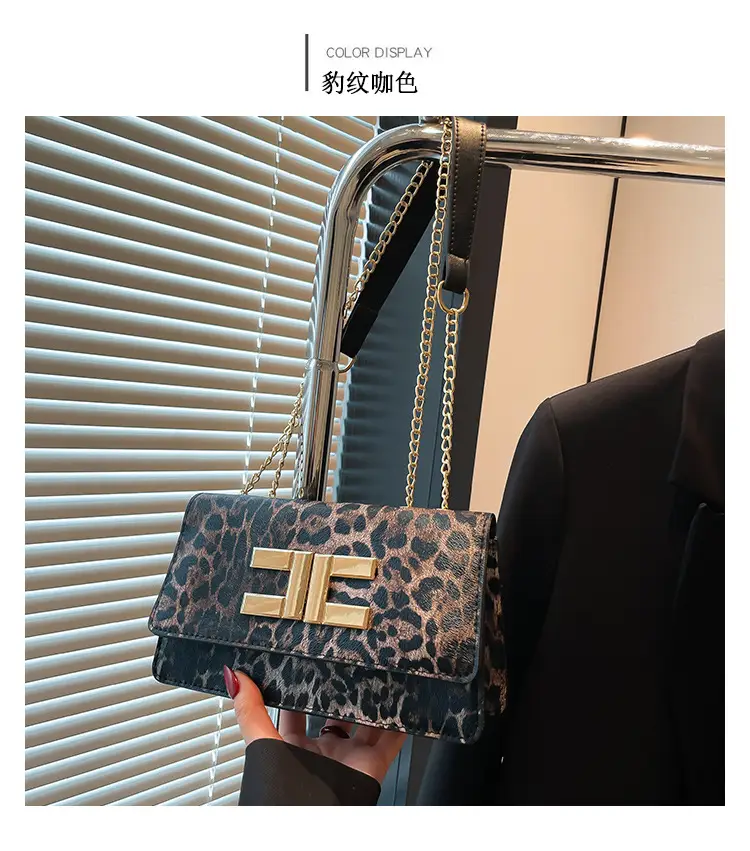 White Leather Chain Shoulder Bag for Women 2024 — feature 34