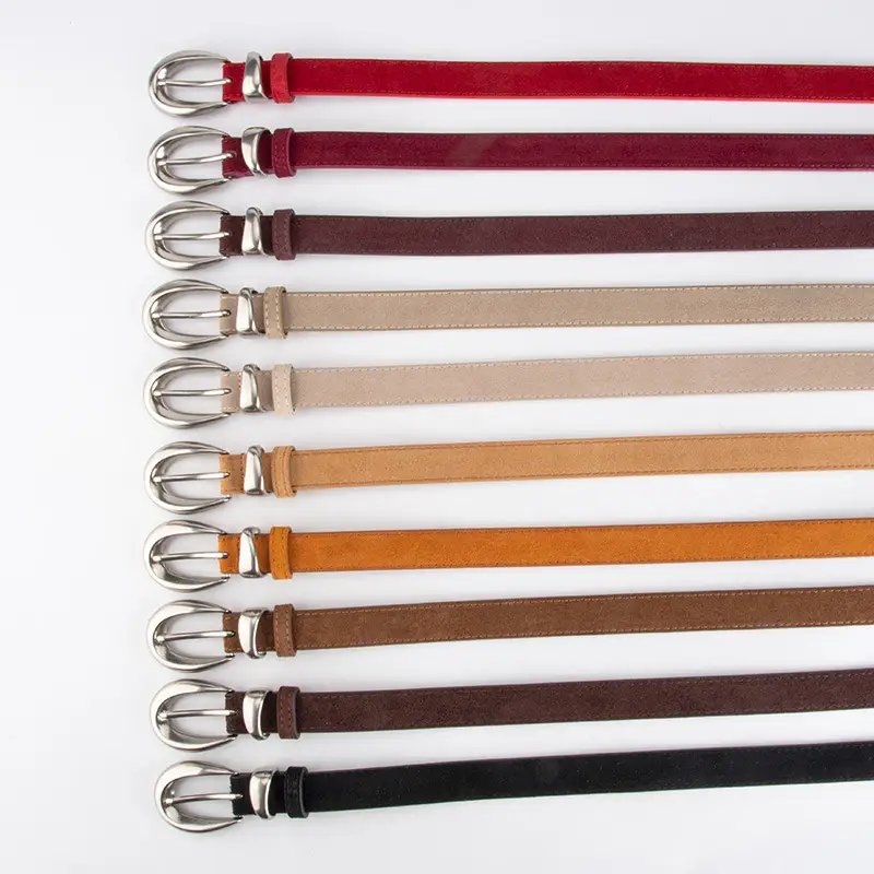 Frosted Leather Belt for Women Cross Border High End - Image 12