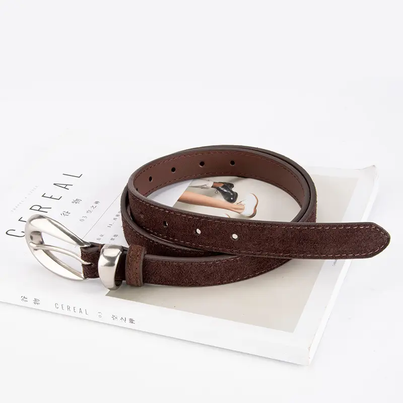 Frosted Leather Belt for Women Cross Border High End - Image 13