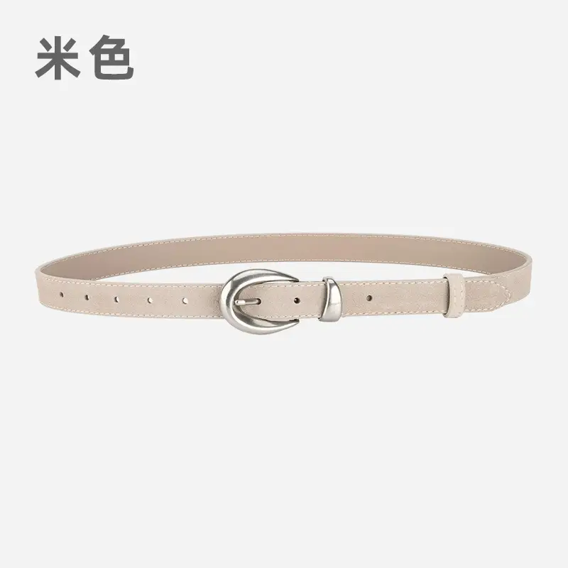Frosted Leather Belt for Women Cross Border High End - Image 6