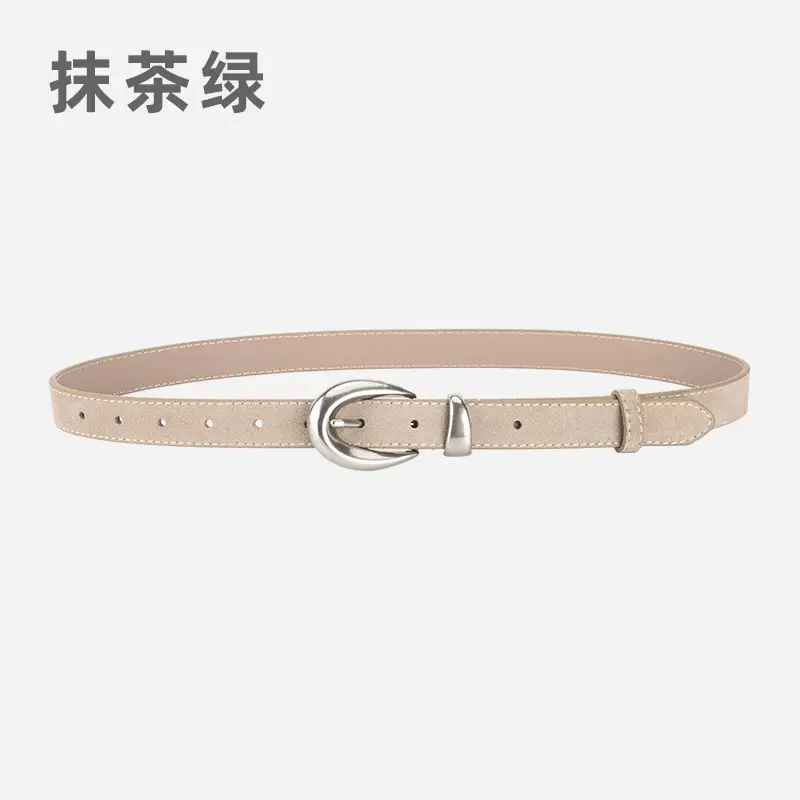 Frosted Leather Belt for Women Cross Border High End - Image 7