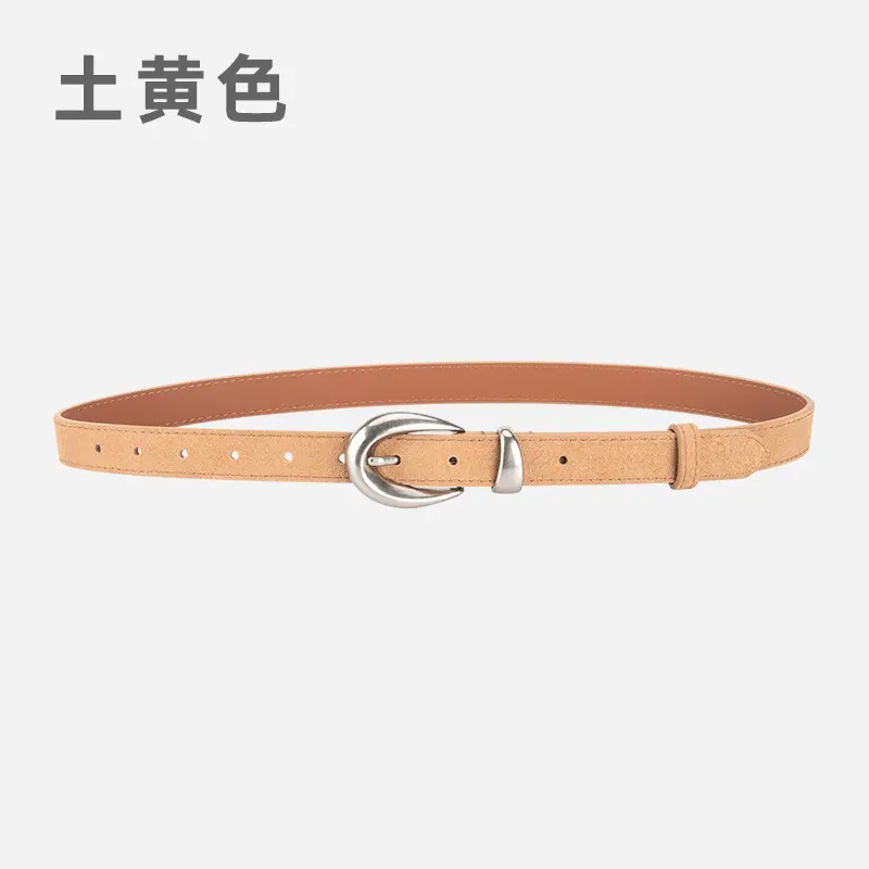 Frosted Leather Belt for Women Cross Border High End - Image 8