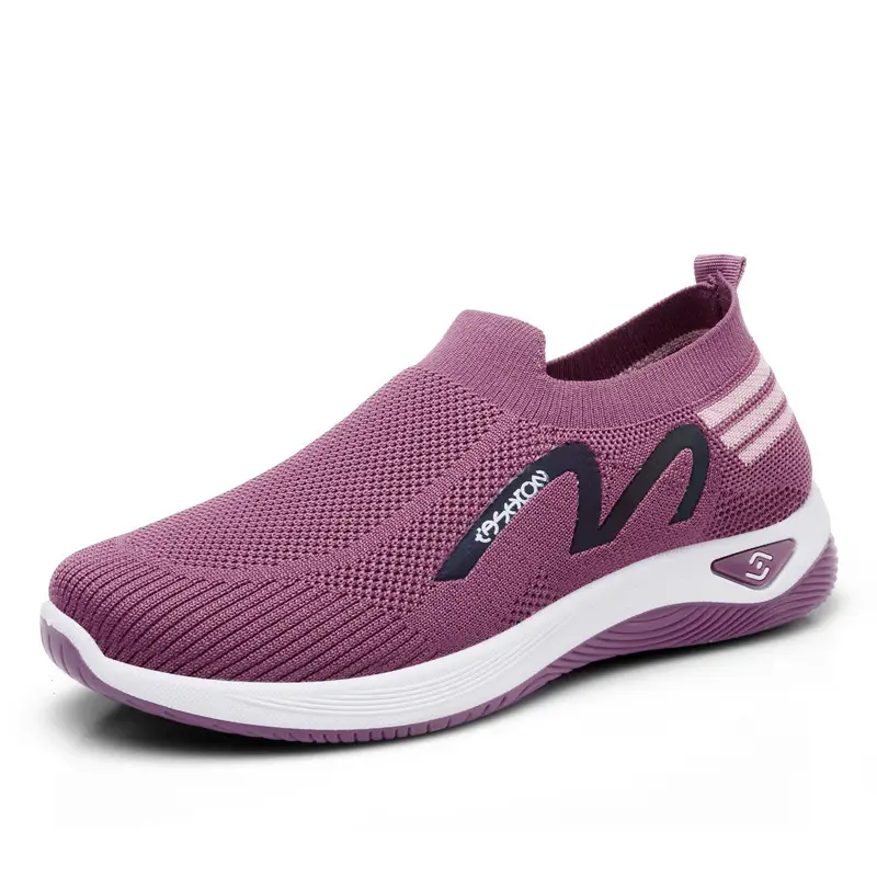 2025 Women's Purple Slip-On Casual Shoes - Image 8