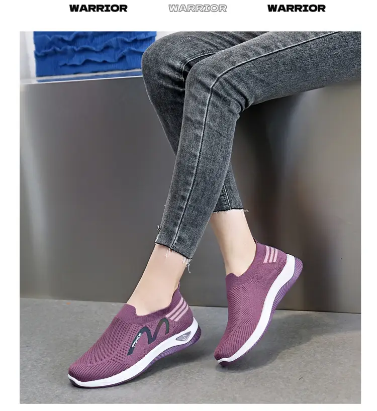 2025 Women's Purple Slip-On Casual Shoes — feature 5