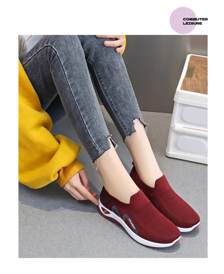 2025 Women's Purple Slip-On Casual Shoes — feature 6