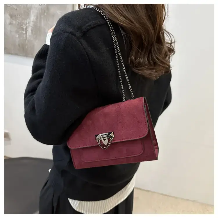 Korean Style Brown Square Crossbody Bag Women 2024 — feature 10