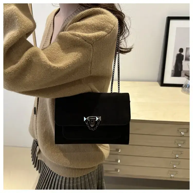 Korean Style Brown Square Crossbody Bag Women 2024 — feature 19