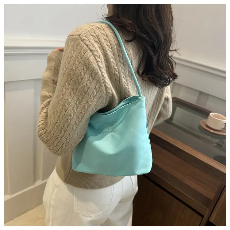 Pink Embroidered Shoulder Bag for Women 2024 — feature 17