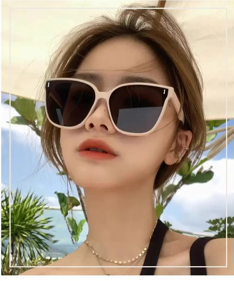 2025 Anti-UV Polarized Sunglasses Black Frame Women — feature 6