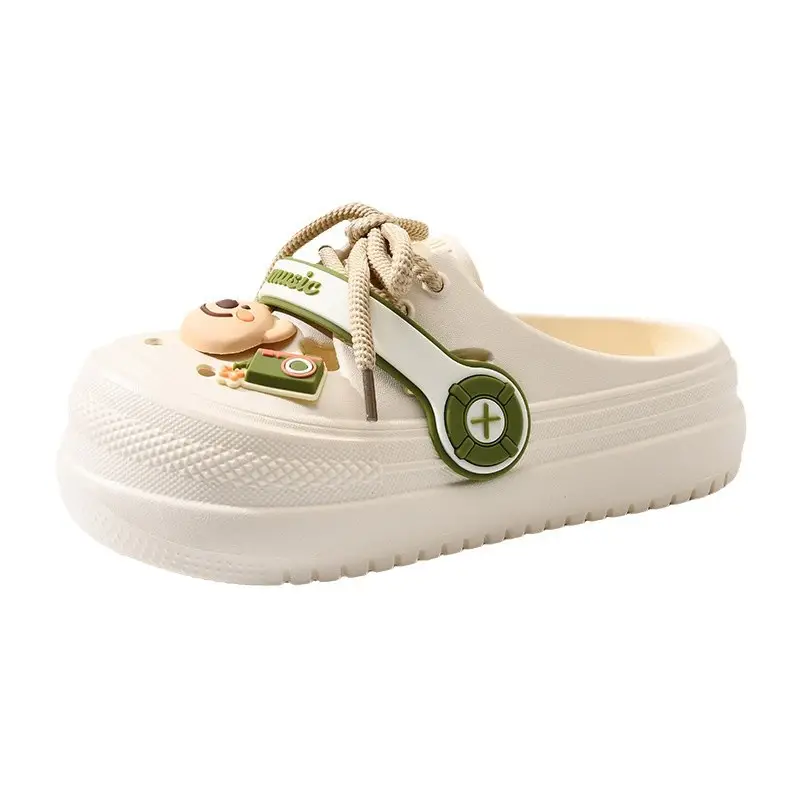 2025 Crocs Soft Sandals with Bear Decor - Image 9