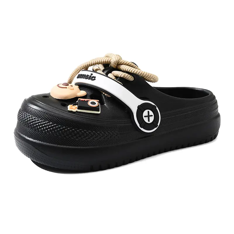 2025 Crocs Soft Sandals with Bear Decor - Image 2