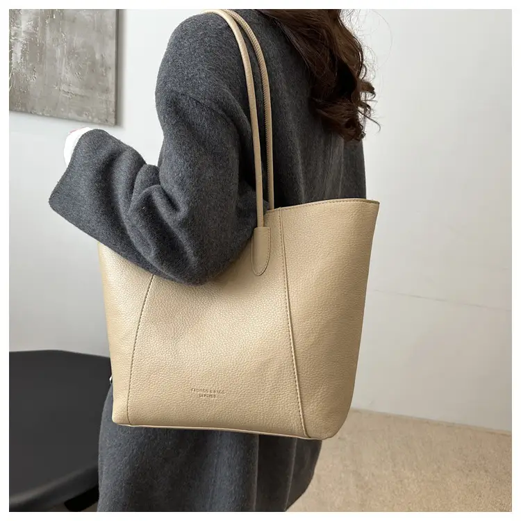2024 Brown Women's Large Tote Bag with Handles β feature 15