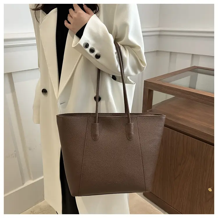 2024 Brown Women's Large Tote Bag with Handles β feature 16