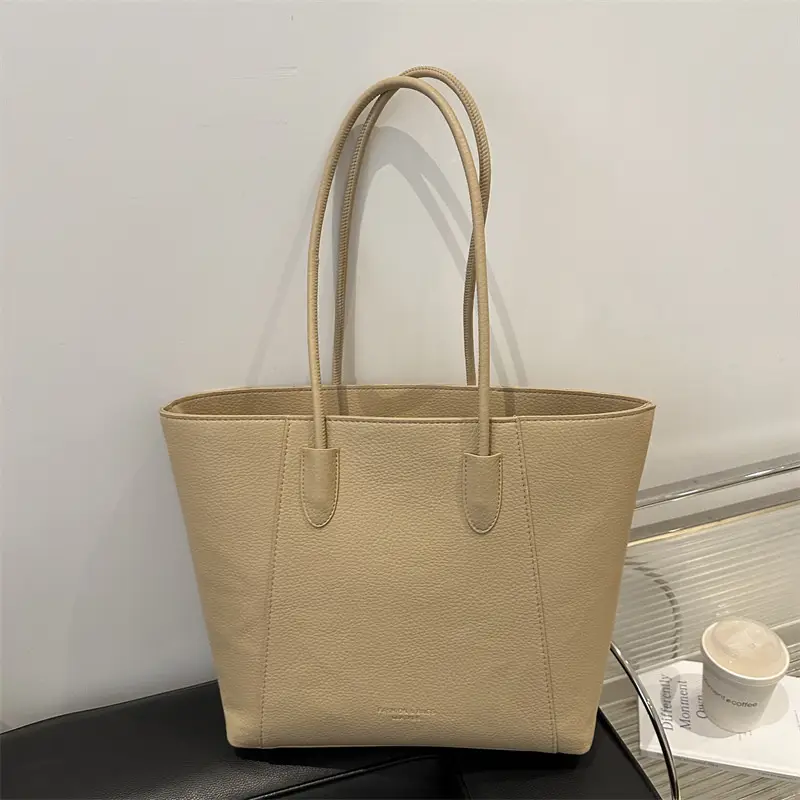 2024 Brown Women's Large Tote Bag with Handles - Image 3