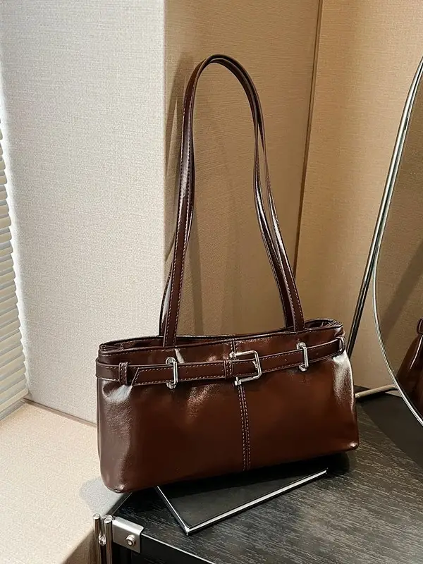 Women's Retro Crossbody Bag Tan New Winter 2026