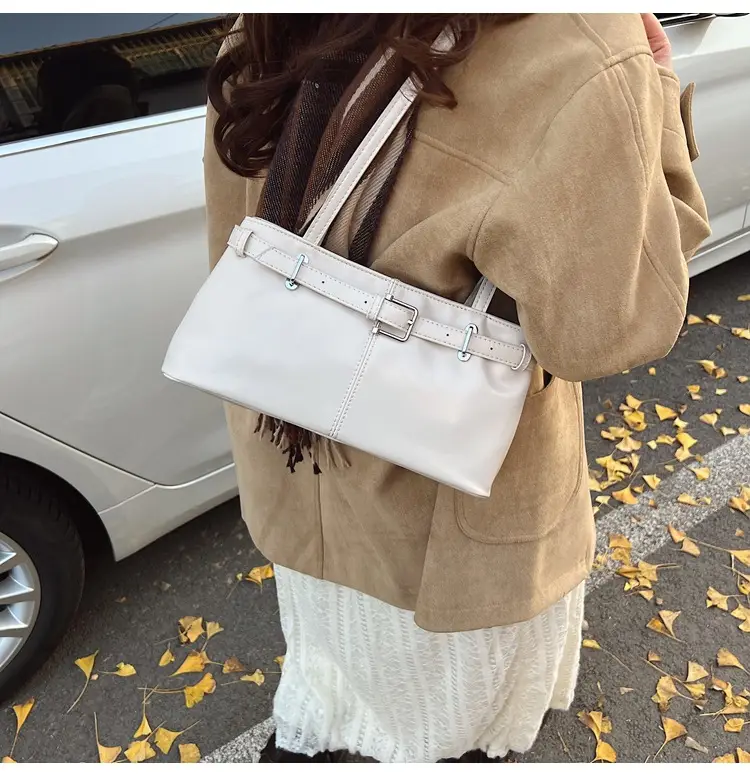 Women's Retro Crossbody Bag Tan New Winter 2026 — feature 23